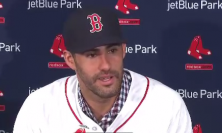 J.D. Martinez Introduced as Member of the Red Sox