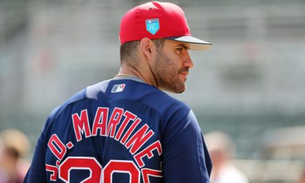 J.D. Martinez Is Making Plays with Mookie Betts
