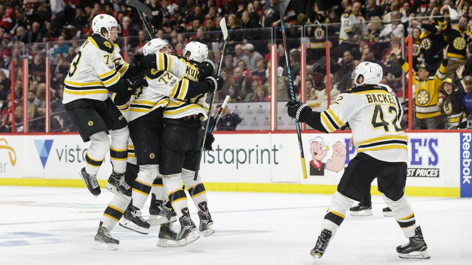 Bruins Take Game One
