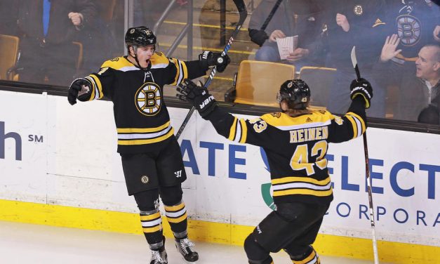 Why the Danton Heinen signing is great for the Boston Bruins