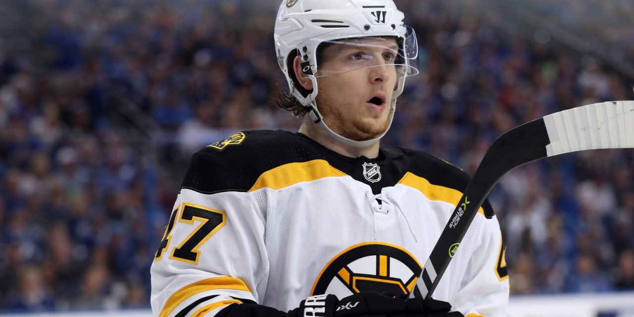 Boston Bruins: Torey Krug Injured; Latest Camp Transactions