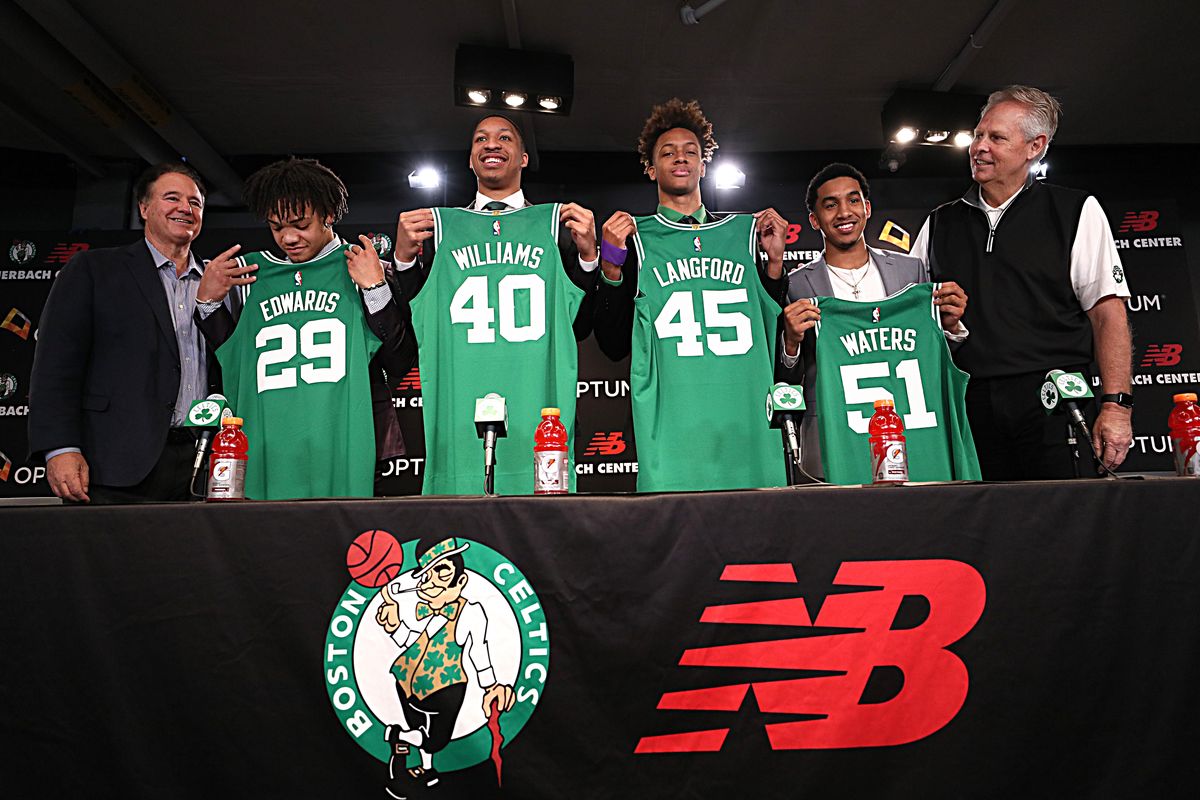 The Boston Celtics Sign Their First Round Draft Picks