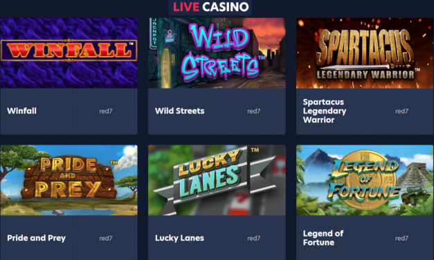 Live.Casino Partners with Red7 to Provide Online Slot Games